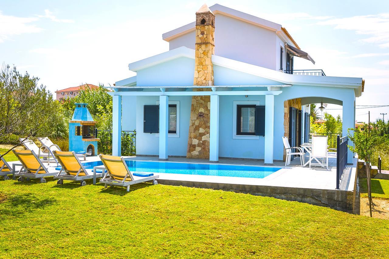 Seirios Luxury Villa Svoronata Bagian luar foto