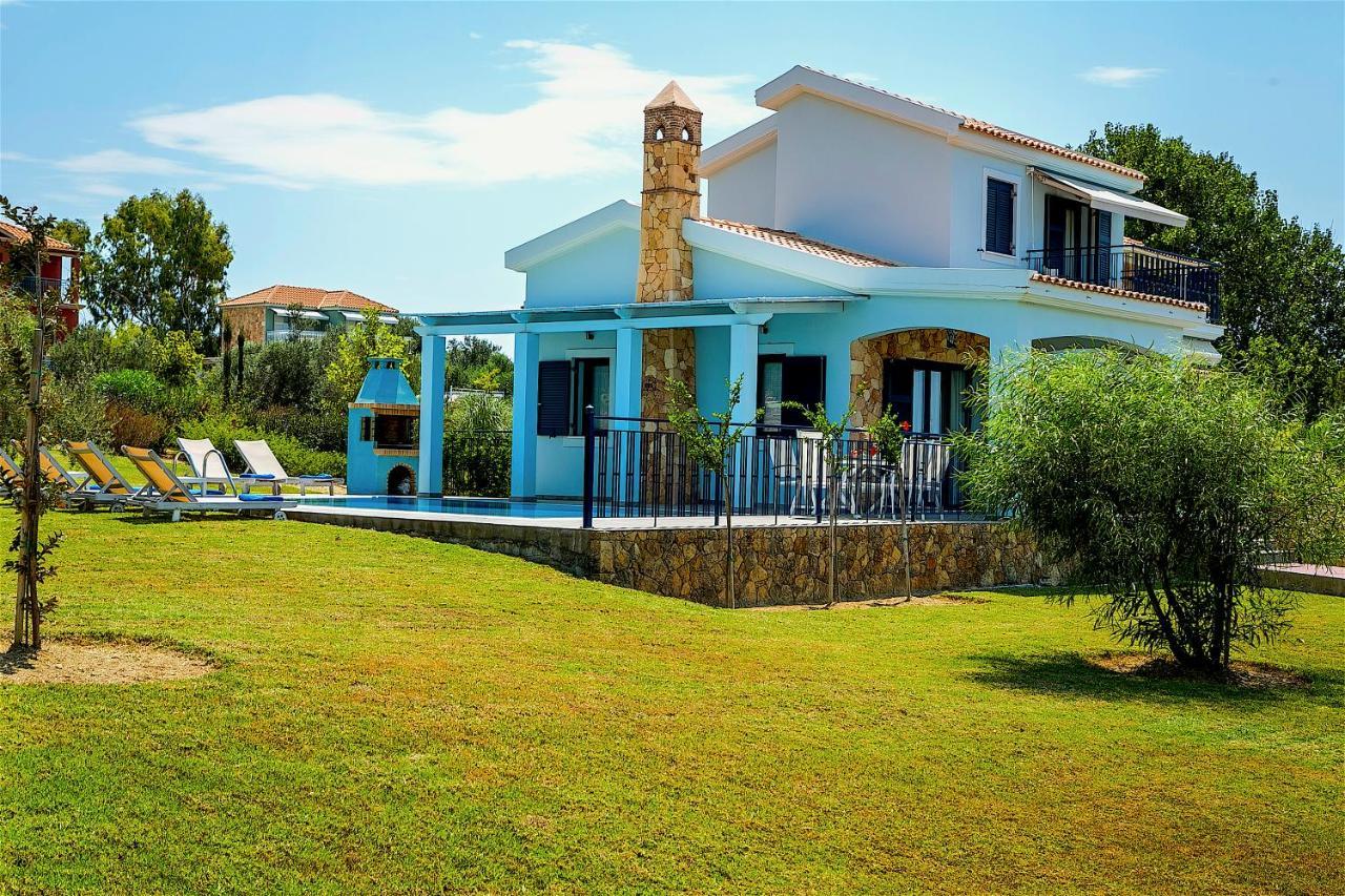 Seirios Luxury Villa Svoronata Bagian luar foto